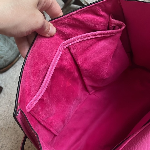 Steve Madden Pink Faux Leather Women's Crossbody Purse - Picture 14 of 17